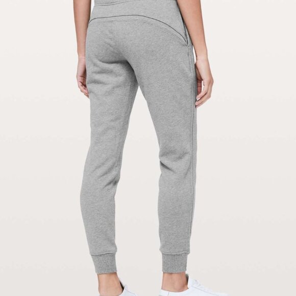 Lululemon Warm Down Jogger II *28", Heathered Core Medium Grey, Size 8 - Picture 3 of 9